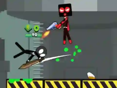 Leikur Stick Fighting Online á netinu