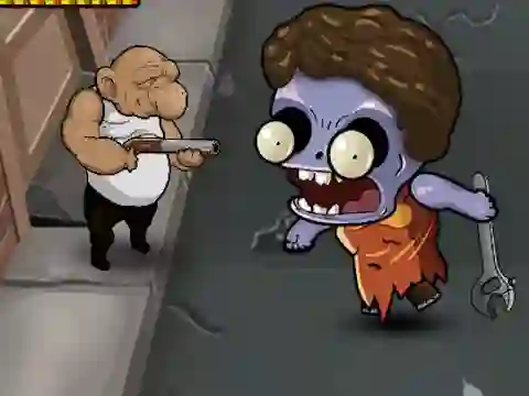 Leikur Dead Walker Zombie Shooter á netinu
