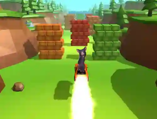 Leikur Ratomilton Rocket Car á netinu