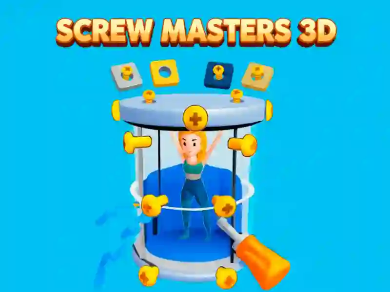 Leikur Screw Masters 3D á netinu