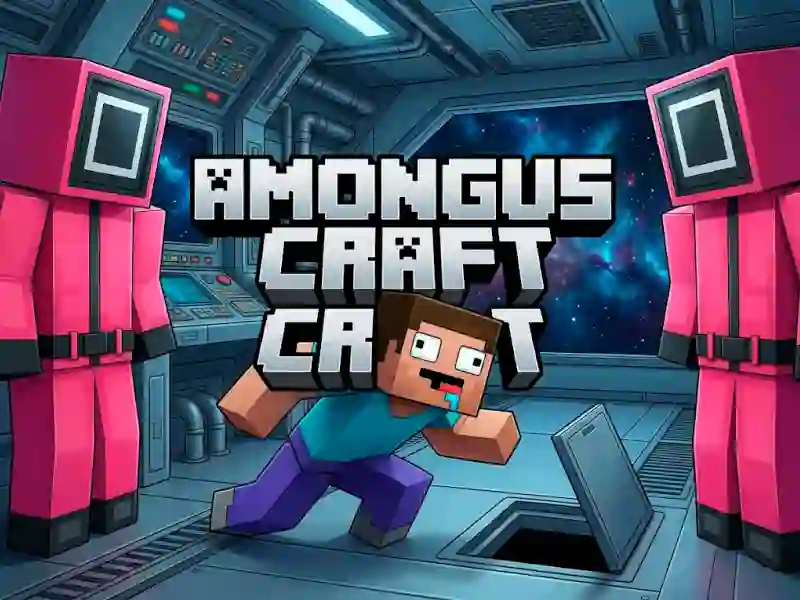 Leikur AmongusCraft á netinu