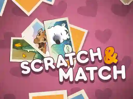 Leikur Scratch & Match á netinu