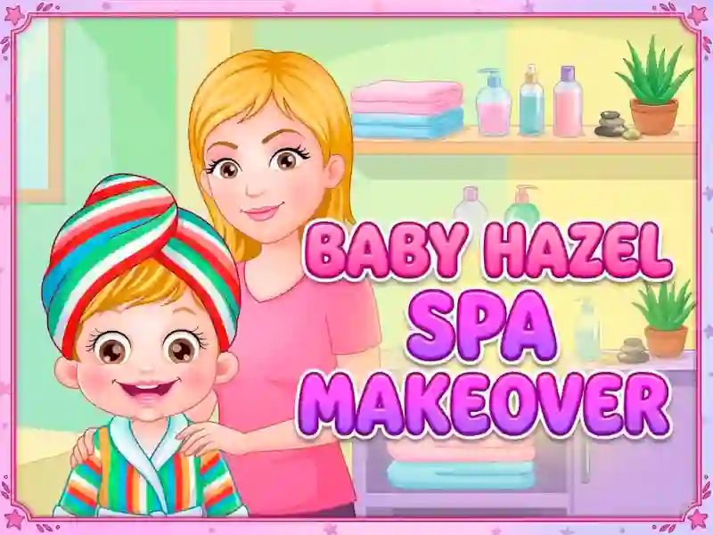 Leikur Baby Hazel Spa Makeover á netinu