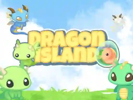 Leikur 2048 Dragon Island á netinu