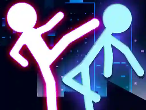 Leikur Stickman Ultimate Street Fighter 3D á netinu