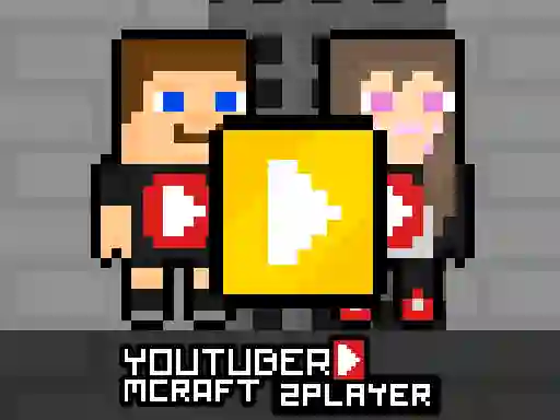 Leikur Youtuber Mcraft 2Player á netinu