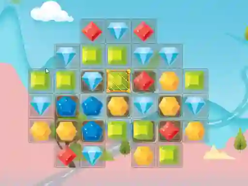 Leikur Jewels Match 3 á netinu