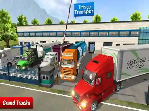 Leikur Ultimate Off Road Cargo Truck Trailer Simulator á netinu