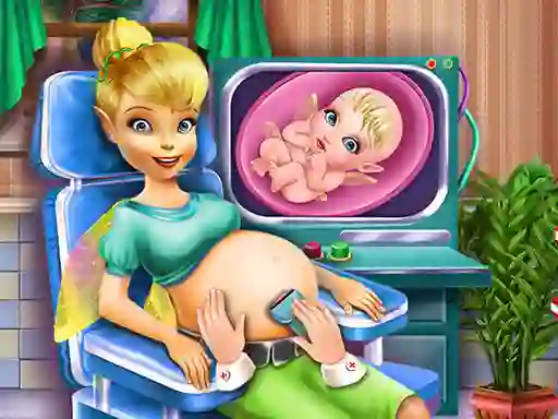 Leikur Pixie Pregnant Check Up á netinu