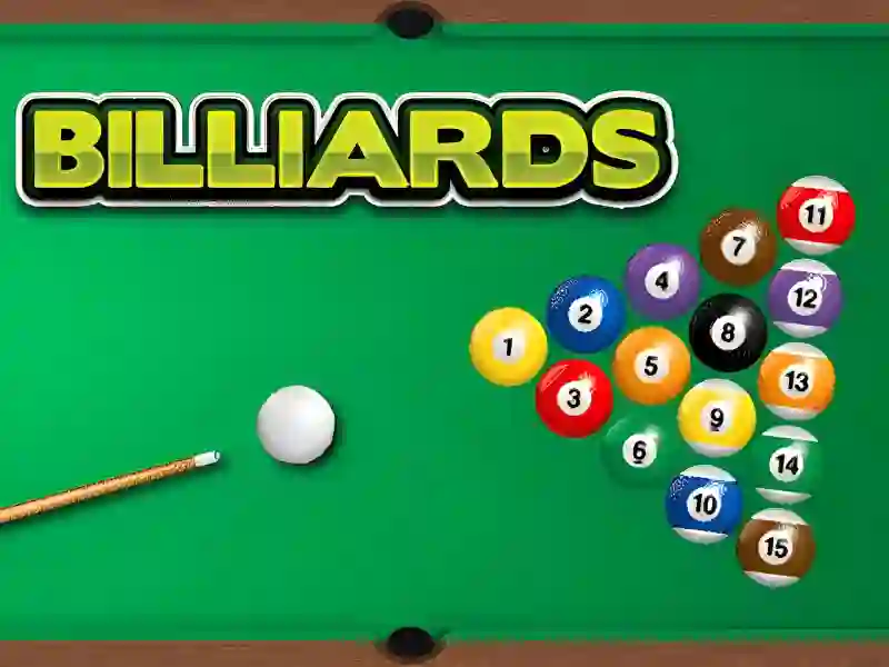 Leikur Billiards á netinu