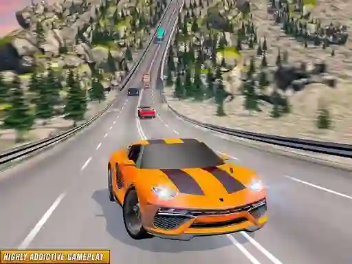 Leikur Highway GT Speed Car Racer á netinu