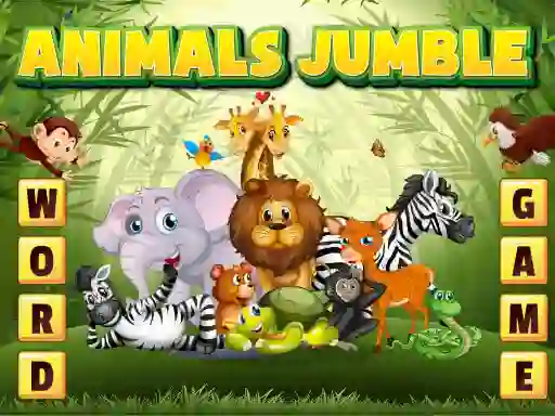 Leikur Animals Jumble á netinu