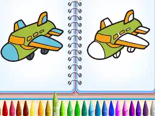 Leikur Aero Coloring Books á netinu
