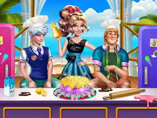 Leikur Boys Cooking Challenge á netinu