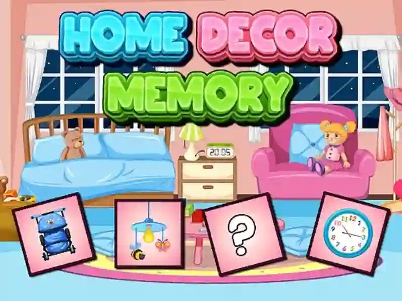 Leikur Home Decor Memory á netinu