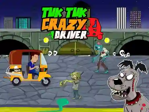 Leikur Tuk Tuk Crazy Driver á netinu