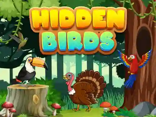 Leikur Hidden Birds á netinu