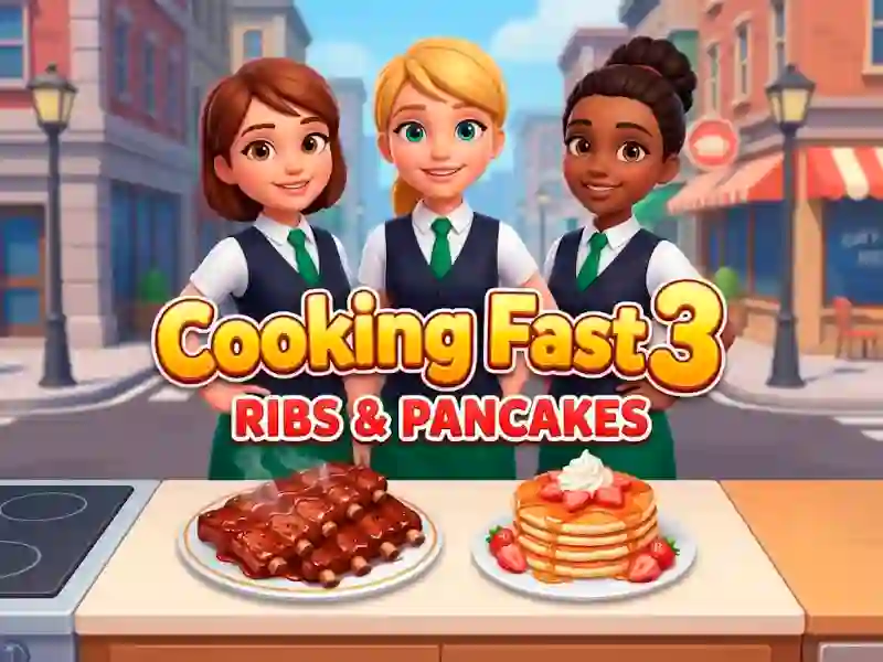 Leikur Cooking Fast 3: Ribs and Pancakes á netinu