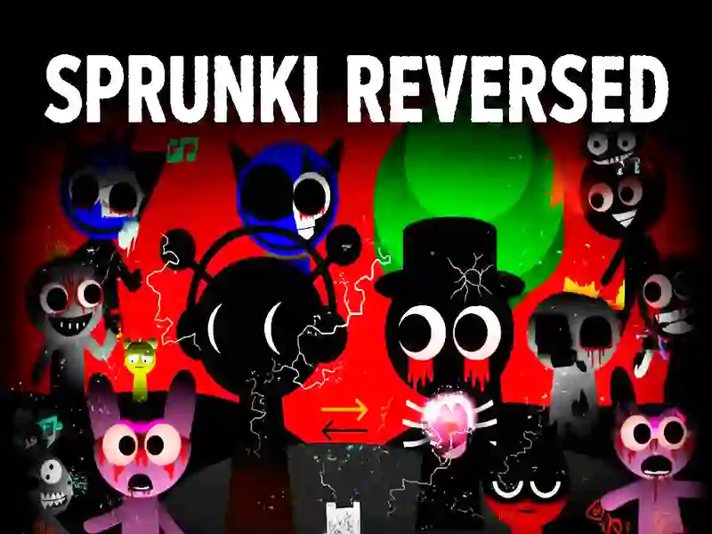 Leikur Sprunki REVERSED á netinu