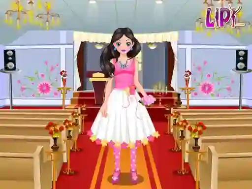 Leikur Flower Girl Dress Up á netinu