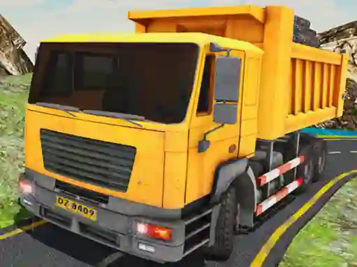 Leikur US Cargo Truck Driver Racing Game á netinu