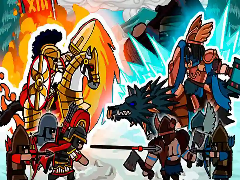 Leikur Ancient Wars: Caesar á netinu