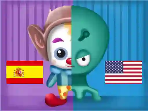 Leikur Clowns Vs Aliens á netinu
