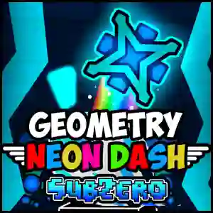 Leikur Geometry Neon Dash subzero á netinu