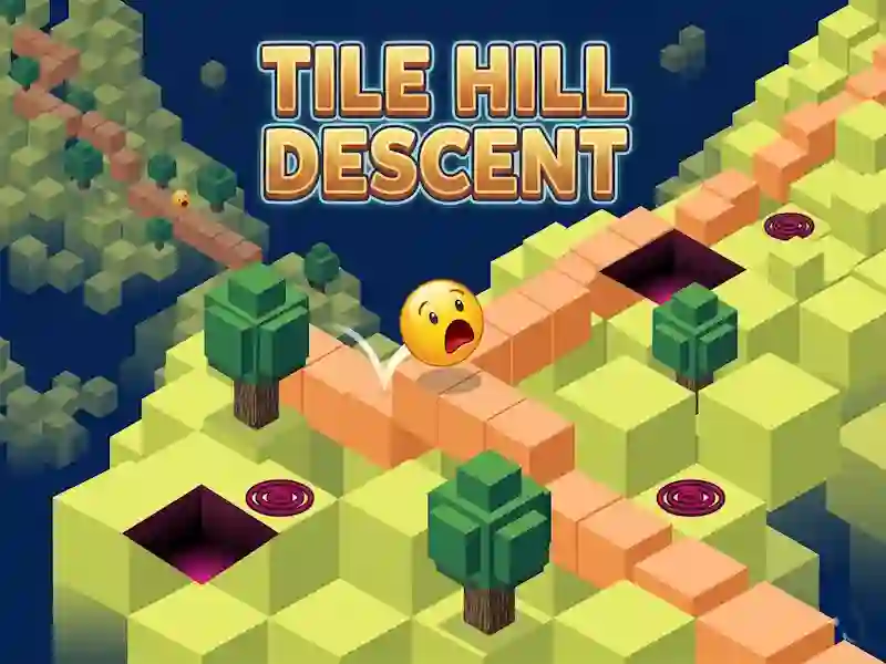 Leikur Tile Hill Descent á netinu