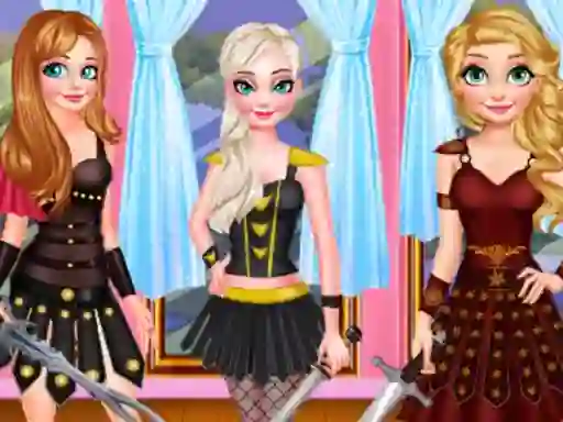 Leikur Warrior princess á netinu