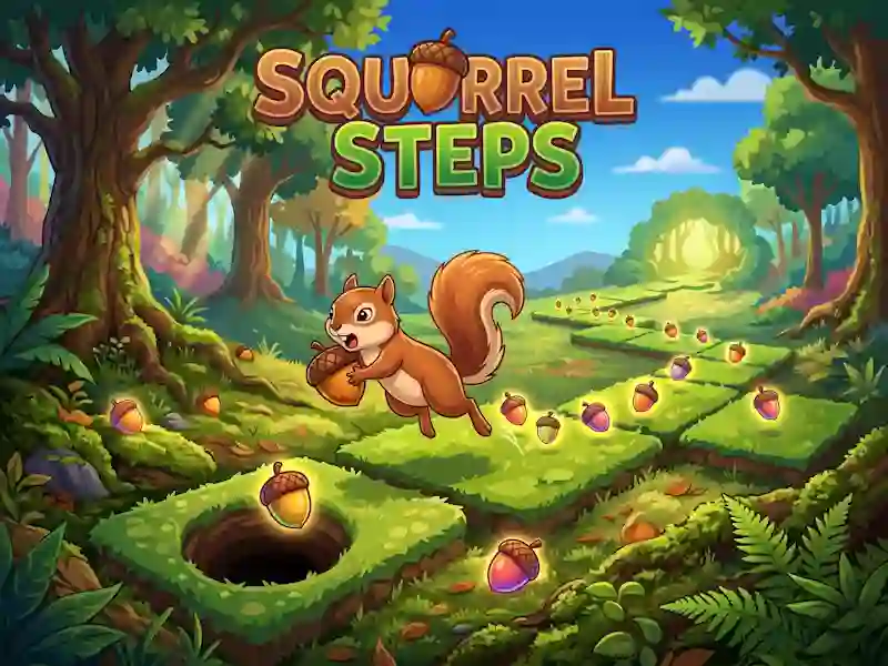 Leikur Squirel Steps á netinu