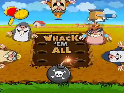 Leikur Whack 'em All á netinu