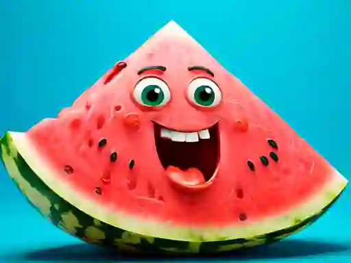 Leikur Merge fruits: Fold the Watermelon! á netinu