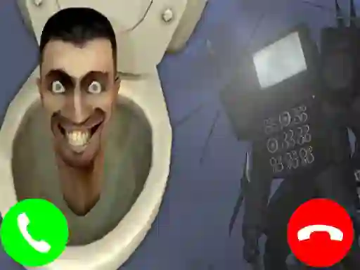 Leikur Skibidi Toilet Call á netinu