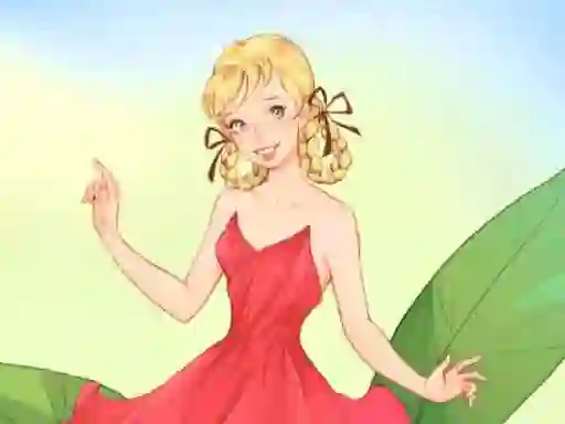 Leikur Dress up Thumbelina á netinu