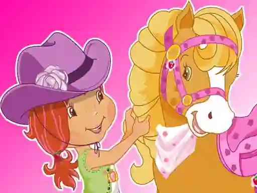 Leikur Strawberry Shortcake and Pony á netinu
