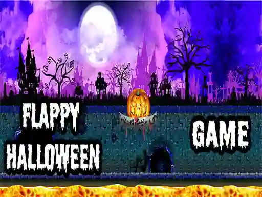 Leikur Flappy Halloween á netinu