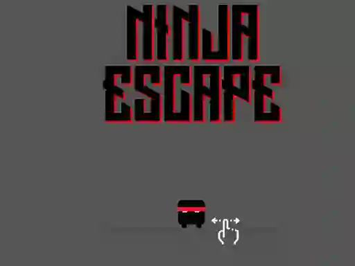 Leikur Ninja escape á netinu