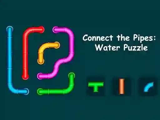 Leikur Connect the Pipes: Water Puzzle á netinu