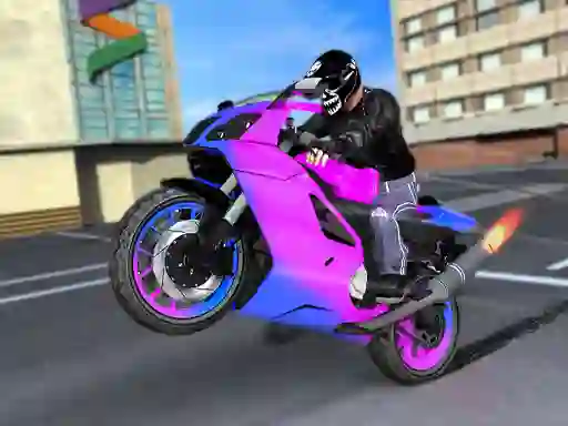 Leikur Sports Bike Racing á netinu