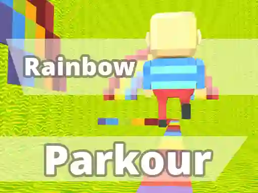 Leikur KOGAMA Rainbow Parkour á netinu