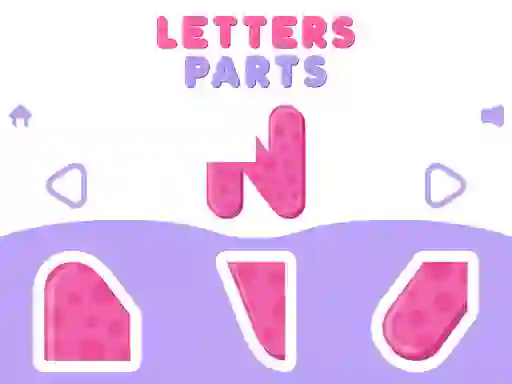 Leikur Letters Parts á netinu