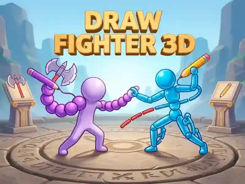 Leikur Draw Fighter 3d á netinu