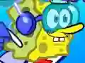 Leikur Sponge Bob crazy run á netinu