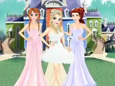 Leikur Girls Ball Dress up á netinu