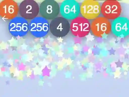 Leikur Bubble 2048 á netinu