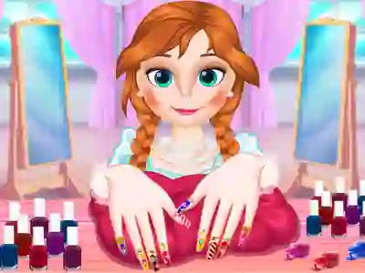 Leikur Princess Annie Nails Salon á netinu