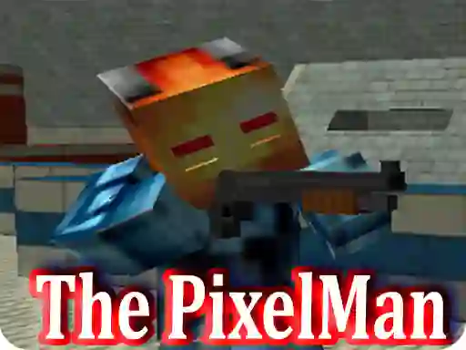 Leikur PixelMan Battle Revenge Royale á netinu