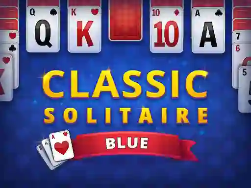 Leikur Classic Solitaire Blue á netinu