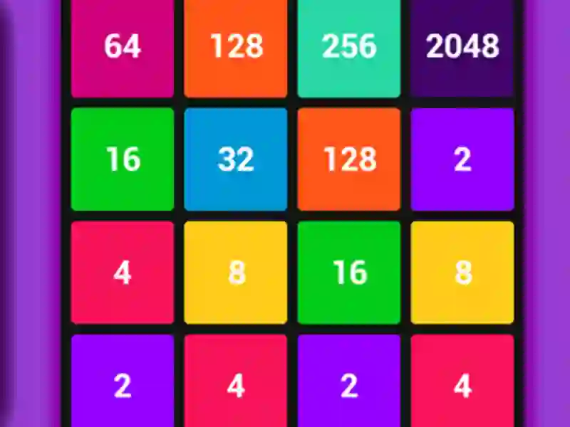 Leikur 2048 synthesis á netinu